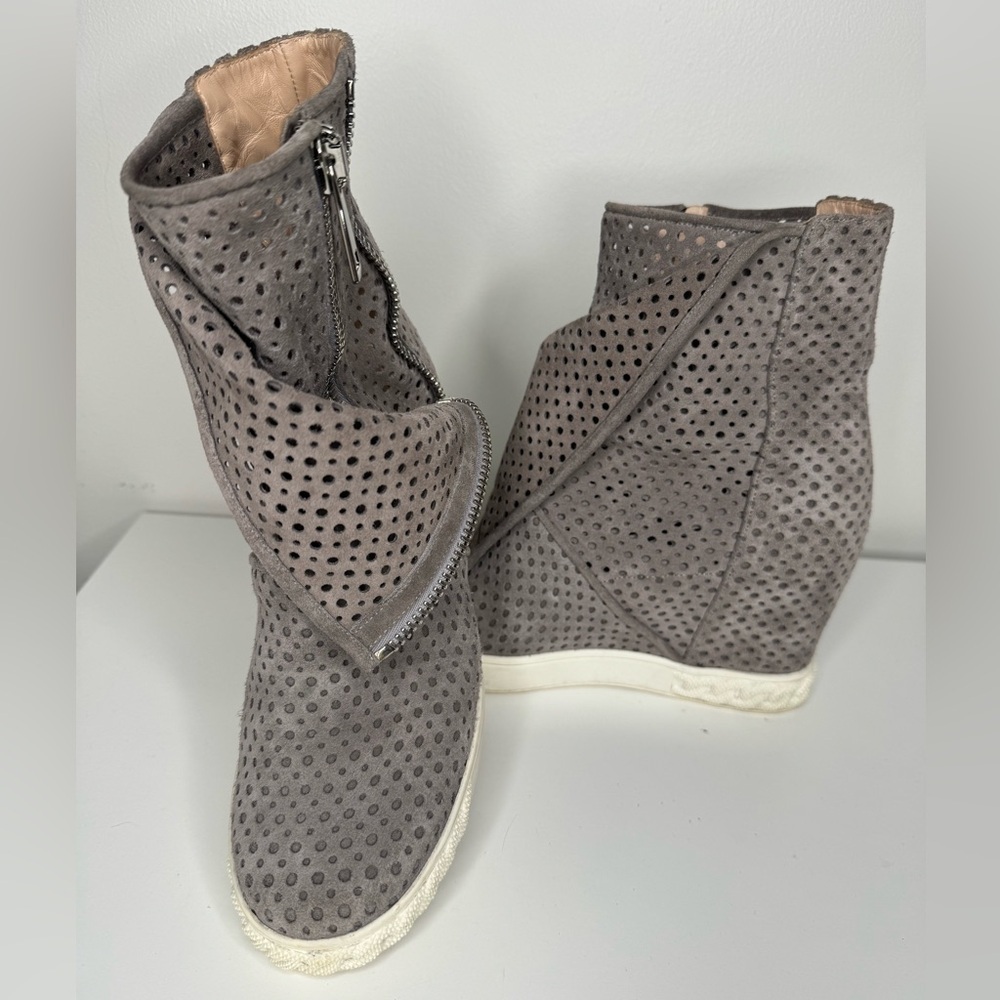 Casadei Suede Booties - Size 8